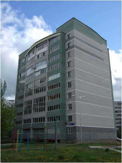 10-этажный 79 квартирный жилой дом, расположенный по адресу: бульвар Г. Камала 16, в районе 27 комплекса г. Набережные Челны
